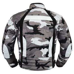 Unisex Camouflage <b>Motorcycle</b> Riding <b>Jacket</b> Full Sleeve Windproof Breathable <b>Summer</b> Winter Adventure <b>Jacket</b> Printed Polyester - Product Image 4