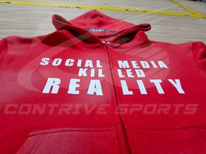 Sweat-shirts à capuche pour hommes en coton 100% de haute qualité, fermeture éclair, impression puff - Product Image 5