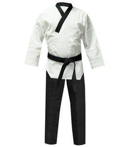 Uniformes de Taekwondo Premium Duraderos y Ligeros, Tela de Algodón Transpirable, Opciones de Logotipo Personalizado, Servicio OEM, Entrenamiento de Artes Marciales - Product Image 3