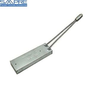 Boîte de connexion en acier préfabriquée pour boucle de câble simple en béton préfabriqué - Product Image 1