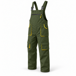 Overol de Mecánico para Hombre, de Algodón, con Bordado Personalizado, Color Personalizado, Múltiples Bolsillos, Tirantes Ajustables, Ropa de Trabajo Automotriz - Product Image 2