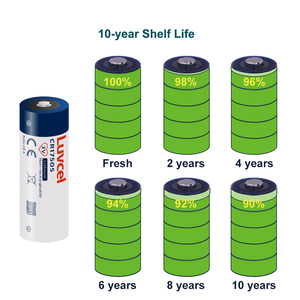 Batterie au lithium non rechargeable Luvcel CR17505 3V 2800mAh Durée de vie de 10 ans - Product Image 6