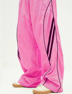 Pantalones Cargo Holgados de Poliéster para Mujer, con Bolsillos Profundos y Cómodos, para Gimnasio y Running, Ajuste Delgado, Color Personalizado - Product Image 3