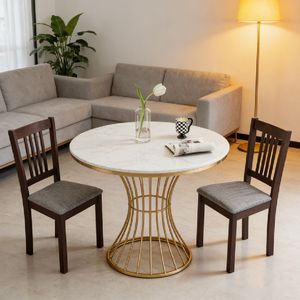 Set di 2 Sedie da Pranzo in Legno dal Design Moderno, Pieghevoli, per Uso Domestico - Product Image 3