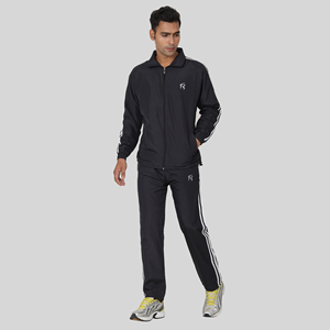 Survêtement Homme Grande Taille Premium Décontracté Uni d'Été Coupe Droite Mi-Épaisseur Longueur Intégrale avec Maille Respirante et Séchage Rapide - Product Image 3