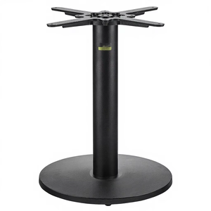 Base de table en fonte réglable automatiquement UR 17 avec finition texturée, base de table en métal super durable, en vente en gros - Product Image 1