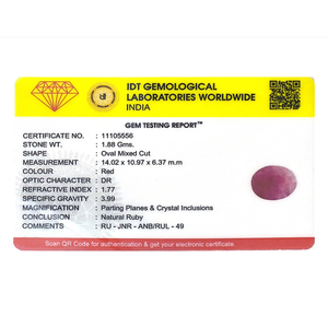 Premium 9.4 Carat Natural Oval Cut Pink Ruby Loose Gemstone for Fine Jewelry - Product Image 4