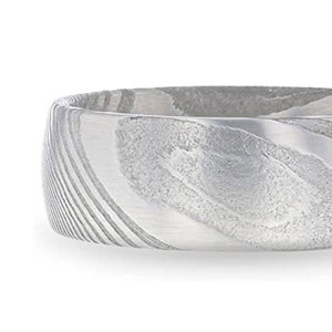 Bague en acier de Damas de qualité supérieure, bijoux faits à la main pour un style moderne, alliance en acier de Damas, bague faite à la main pour homme - Product Image 4