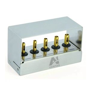 Best Quality A-1 VERITAS Dental Tissue Punch Set Of 5 Pcs Stainless Steel Implant Soft Tissue Instruments Reusable Surgical Kit - Product Image 4