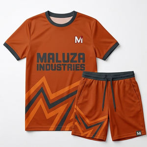 Uniforme de Fútbol Sublimado Personalizado Pro, Conjuntos de Camisetas de Fútbol con Gestión de Humedad, Alta Resistencia del Color, Ropa Deportiva para Equipos - Product Image 1
