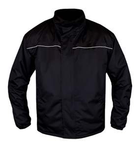 Chaqueta de invierno para hombre de alta calidad, a prueba de viento, con cuello alto, transpirable, tipo puffer, hecha 100% de poliéster/algodón. - Product Image 4