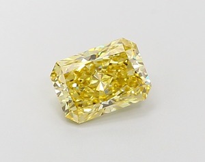Diamante Amarillo Intenso de Corte Radiante, 1.64 Quilates, Claridad VS1, Pulido EX, CVD, Cultivado en Laboratorio, Gema Suelta, Joyería Brillante - Product Image 1