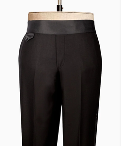 Men’s Black & Gold <b>Rhinestone</b> Embellished Tuxedo Blazer – Designer Shawl Lapel Wedding Party Suit <b>Jacket</b> - Product Image 4