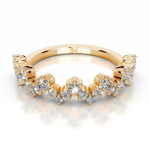 Anillo de Boda con Diamante Cultivado en Laboratorio, Corte Redondo, Certificado IGI, Marca Prismara - Product Image 1