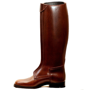 Botas de Equitación de Color Sólido, de Cuero Sintético, Punta Cerrada, Suela Resistente, Botas de Equitación de Primera Calidad - Product Image 2