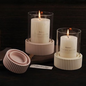 Porte-bougie chauffe-plat en résine pour décoration festive, porte-bougie chauffe-plat artistique en résine pour un style unique - Product Image 3