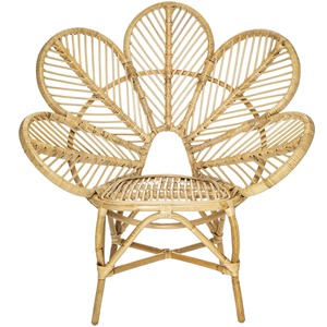 Fauteuil d'appoint en rotin tressé fait main, fauteuil lounge en rotin naturel, mobilier de salon, sur mesure OEM - Product Image 1