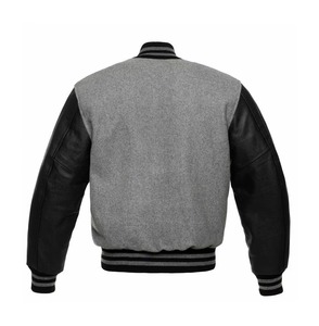 Chaqueta Varsity de Cuero para Hombre, de Lujo, Personalizada, de Alta Calidad, Resistente al Agua, Ligera, Hecha a Mano, Estilo Letterman, al por Mayor - Product Image 2