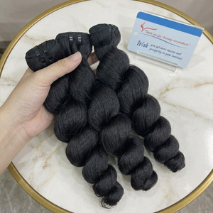 Cheveux Vapeur Ondulés Tendance du Moment, Fabriqués au Vietnam, Cheveux Bruts Vietnamiens, Double Drawn, Effet Vapeur Bouclé Fin comme des Cheveux de Bébé - Product Image 6