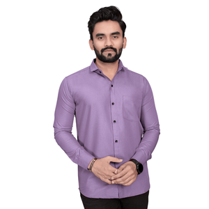 เสื้อผ้าฝ้ายลาเวนเดอร์สำหรับผู้ชาย - Product Image 1