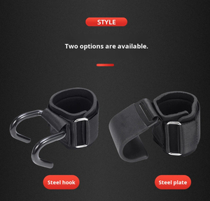 Factory Wholesale Price Gym Workout Neoprene Padded Power <b>Weight</b> Lifting Hooks for Wrist <b>Weight</b> Lifting Bodybuilding Fitness - Product Image 4