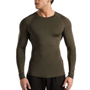 Custom Mens High Quality <b>Compression</b> <b>Shirt</b> Long Sleeve Lightweight Breathable Gym Rash Guard Custom OEM Wholesale - Product Image 1