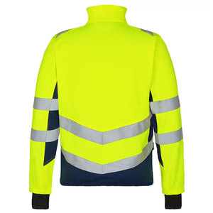 Hi Vis Construction Workwear <b>Jacket</b> for Men Custom Made Waterproof Security Reflective Safety Features <b>Worker</b> Wear <b>Jackets</b> - Product Image 4
