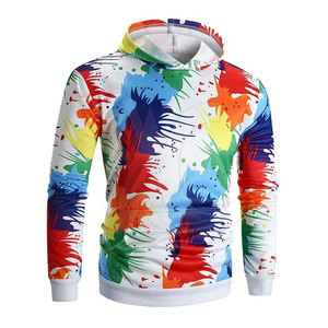Sudaderas con Estampado Serigrafiado al por Mayor, Sudadera con Capucha de Felpa de Mezcla de Algodón Premium, Sudadera con Logotipo Personalizado para Marcas de Moda - Product Image 3