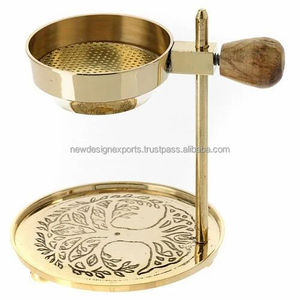 Pot à encens en laiton réglable, décoration d'intérieur sophistiquée - Product Image 2
