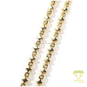 Collar de diamantes cultivados en laboratorio VVS al por mayor, con diseño de estrella, en plata de ley 925, joyería de lujo para minoristas. - Product Image 4