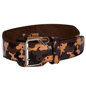 Ceinture de musculation en cuir de vachette, robuste, pour entraînement de force, squats, soulevés de terre, musculation, fitness - Product Image 1