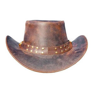 Sombrero de Vaquero para Montar a Caballo, Personalizable con Logotipo, Diseño de Alta Calidad, Sombrero de Cuero Vaquero a la Moda para Adultos - Product Image 3