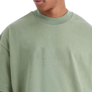 Camiseta Casual de Moda Urbana con Lavado Ácido para Hombre, 100% Algodón, Ecológica, Transpirable, Ligera, de Primera Calidad - Product Image 5