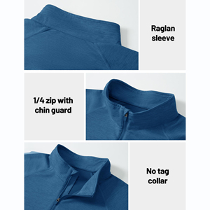 Sudadera con Cierre de Cremallera Simple para Hombre, Impresión Digital Personalizada, Transpirable, Básica, Mezcla de Algodón, Económica - Product Image 2