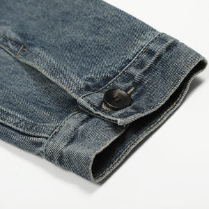 Mens ELLIPSE INDUSTRY Denim Jacket Spring Autumn New Regular Fit Streetstyle Long Sleeved Waterproof Breathable 100% Cotton - Product Image 3