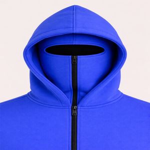 Sudadera con capucha y cremallera personalizada, extragrande, con cremallera completa, mezcla de algodón, impermeable, ecológica, 100% algodón mezclado, venta al por mayor, disponible en stock. - Product Image 4