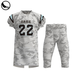 Conjunto de Uniforme de Fútbol Americano Personalizado para Hombre, Jersey Verde, Pantalones, Número 21, Poliéster Transpirable, Talla Adulto - Product Image 1