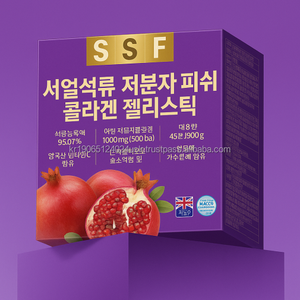 Suplemento de belleza natural Corea OEM Granada colágeno Jelly Stick - Product Image 1