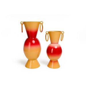 Abstract Geometric Metal <b>Vase</b> Matte Finish Multi-Hole Floral Container Artistic Tabletop Ornament for Wedding Hotel Decoration - Product Image 2