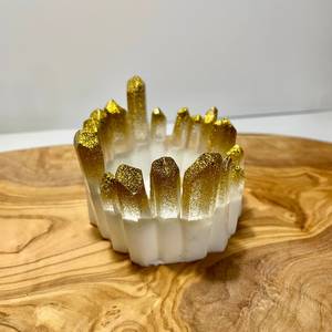 Custom Design Resin And Natural Wood Candle <b>Holder</b> Handmade Candle Stand For Home Decor Wedding Party And Gifting - Product Image 4