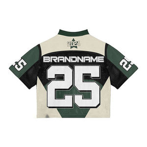 2026 Créez votre propre maillot de football américain à manches courtes, design de sublimation de haute qualité, maillot de football américain - Product Image 5