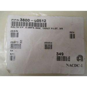 AMAT 3800-00512 Rgltr E/P, 0.5MPA สูงสุด, 1/8RCT - อุปกรณ์และชิ้นส่วนเซมิคอนดักเตอร์ระดับโลกที่เชื่อถือได้ - Product Image 4