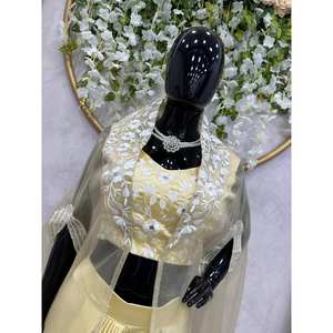 Diseñador Ready-to-Wear Vestidos de noche Party Wear Lehenga Saree para un aspecto elegante - Product Image 1