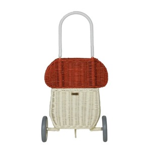 Rattan Mushroom Luggy Handmade Storage Basket Wholesale eco-friendly Made in Vietnam Ready To Ship - Product Image 2