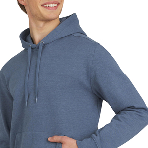 Sudadera con Capucha Azul para Hombre, Corte Regular, 100% Algodón Felpa, Estilo Casual, para Otoño - Product Image 2