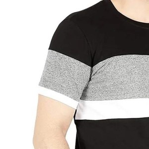Camiseta de Verano de Manga Corta para Hombre, Transpirable, Ligera, de Secado Rápido, Ecológica, de Lona, Corte Regular, Informal, para Uso Diario - Product Image 3