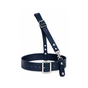 Sam Browne Belt Traditional Style Leather Waist Belt With <b>Adjustable</b> <b>Strap</b> For Formal Clothing Events And Daily Wear - Product Image 1