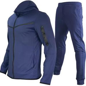 <b>Men's</b> Tracksuits Set Full Zip <b>Running</b> for <b>Men</b> with Zipper Pockets Hot Selling Best Quality <b>Men</b> <b>Hoodie</b> Track Suit Custom Logo - Product Image 4