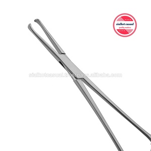 Pinces à tissus Baby Allis 4 x 5 dents, pinces chirurgicales en acier inoxydable, longueur 5 pouces, instruments chirurgicaux médicaux - Product Image 2