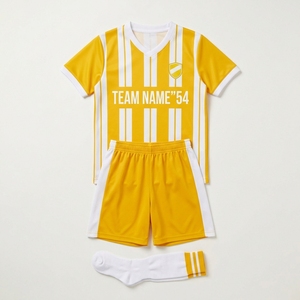 Fabricant professionnel d'uniformes de football, kits d'équipe de football personnalisés, vente en gros, uniforme de football 100% polyester - Product Image 3